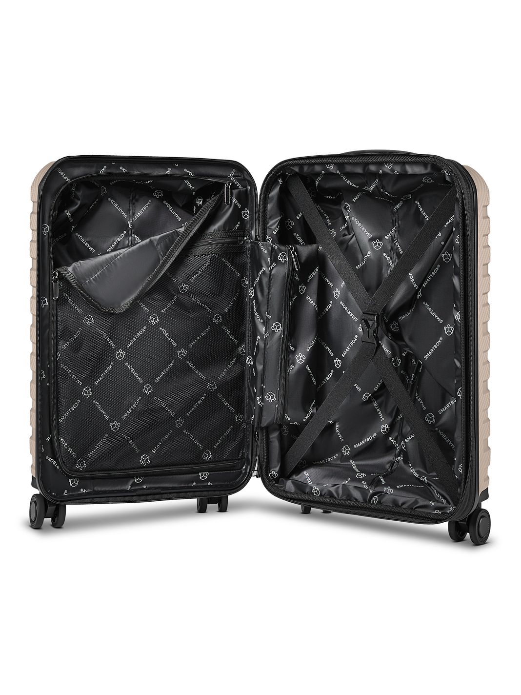 Smartbox Edition 01 4 ruote Trolley cabina 55 cm espandibile Smartbox Edition 01 4 ruote Trolley cabina 55 cm espandibile