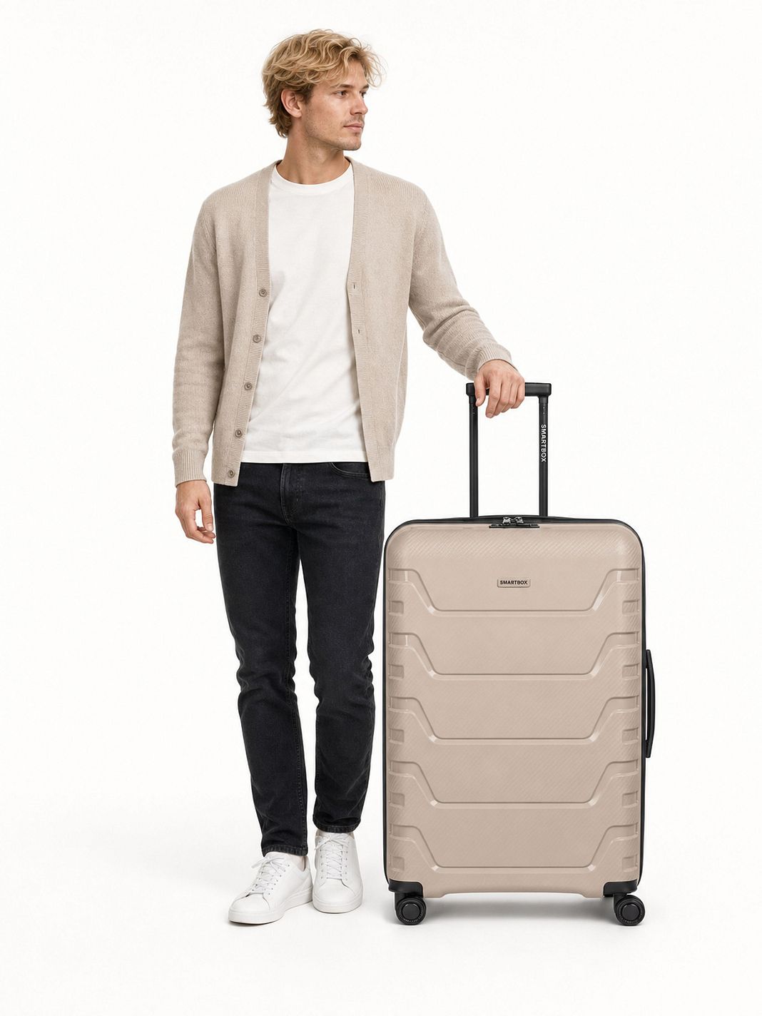 Smartbox Edition 01 4-hjulig Resväska 76 cm med expansionsveck