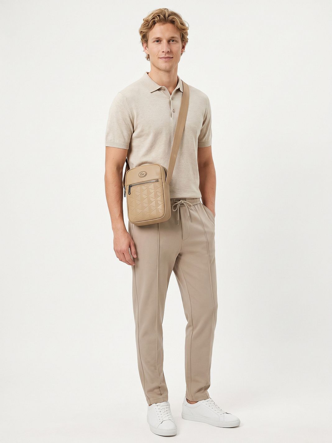 Lacoste Nomogramme Borsa a tracolla 15.5 cm Lacoste Nomogramme Borsa a tracolla 15.5 cm