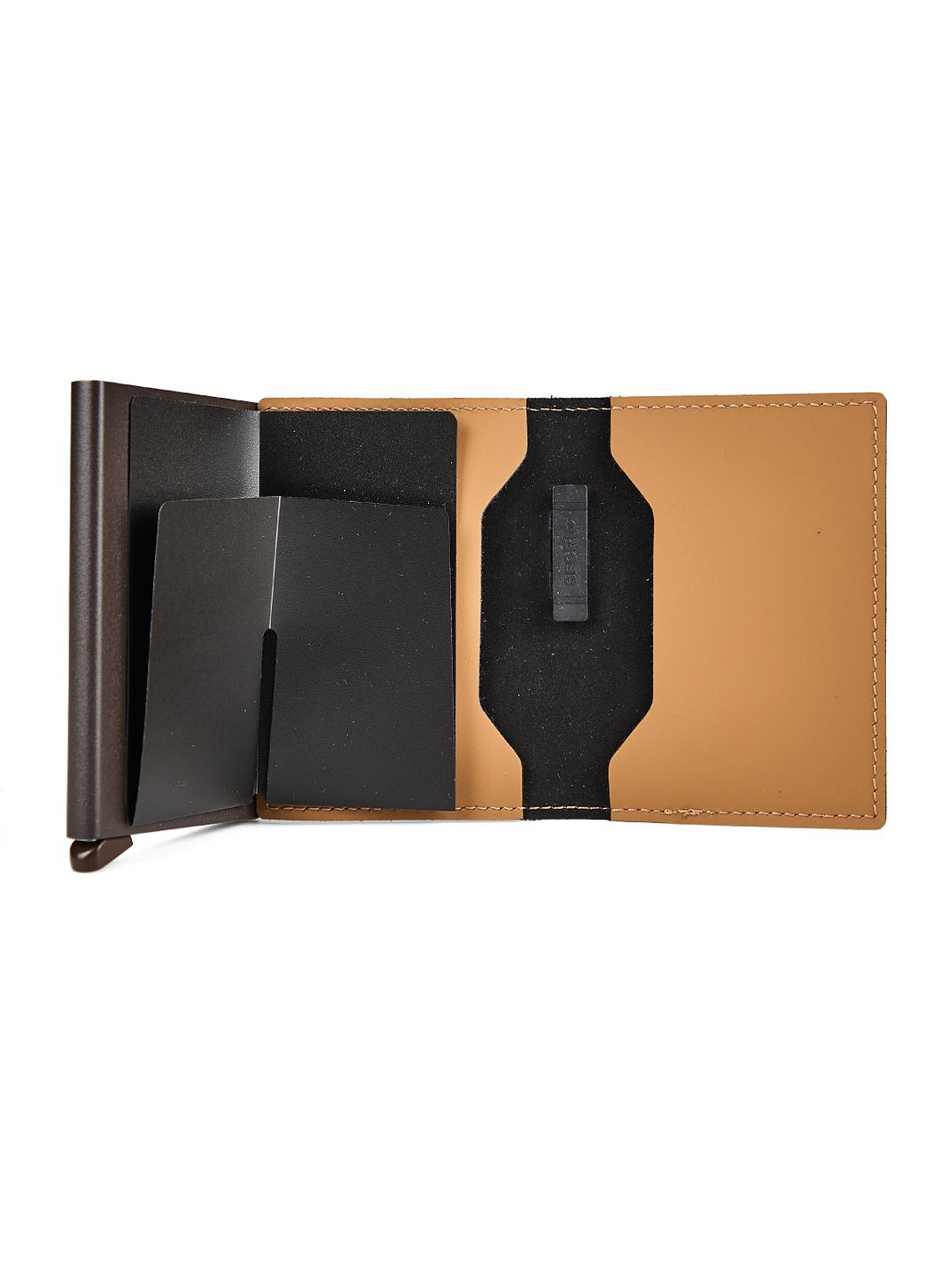 Secrid Bandwallet Cartera Bloqueo RFID Piel natural 6 cm