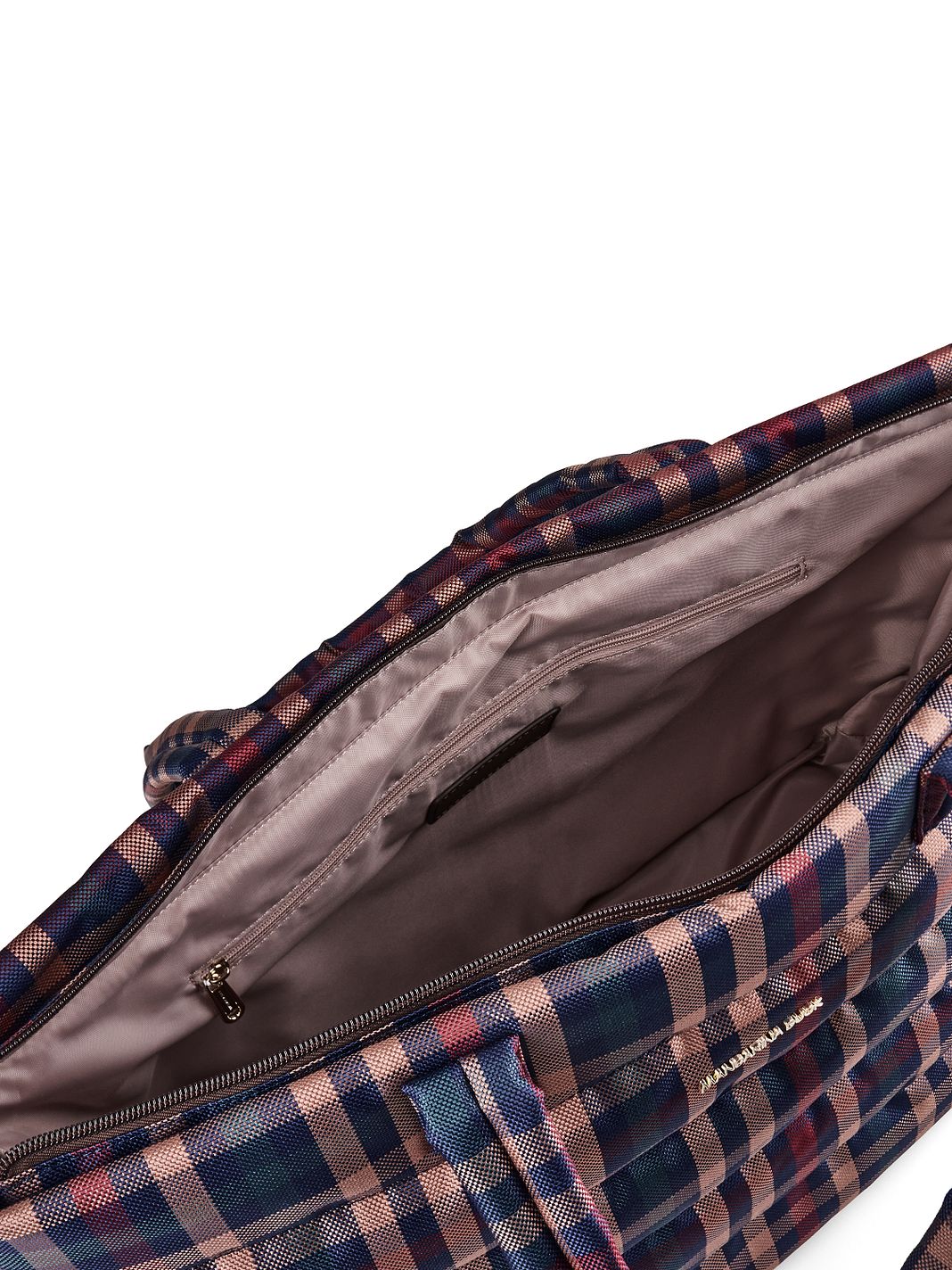 Mandarina Duck Tartan Borsa shopper 42 cm
