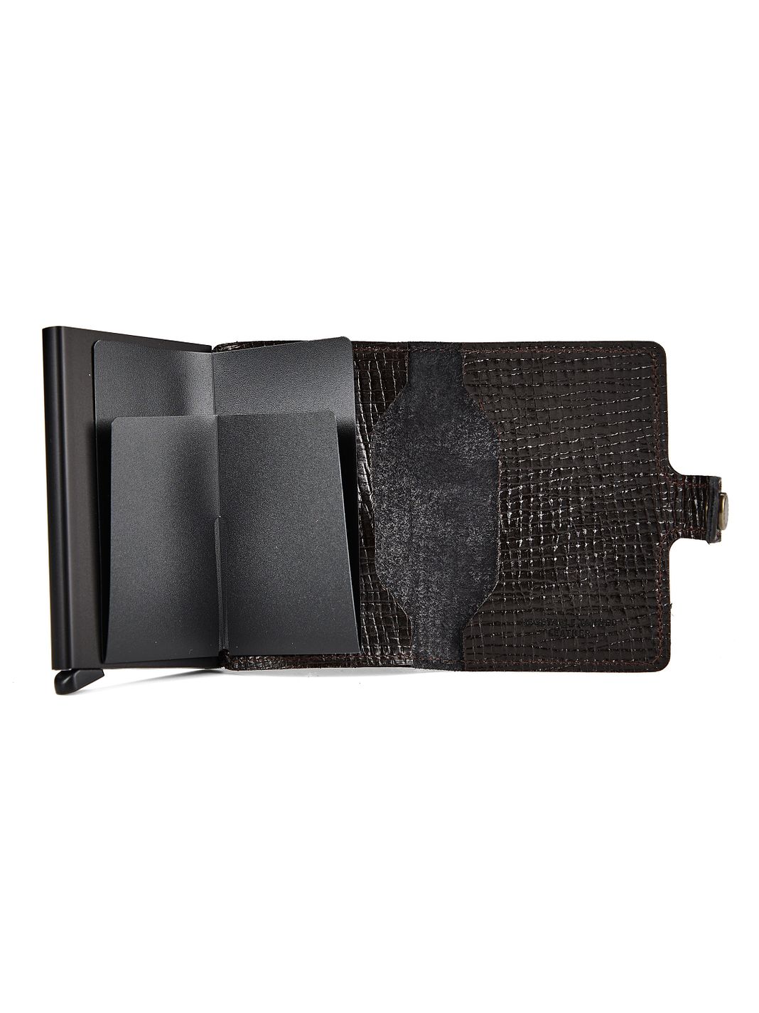 Secrid Miniwallet Cartera Bloqueo RFID Piel natural 6 cm