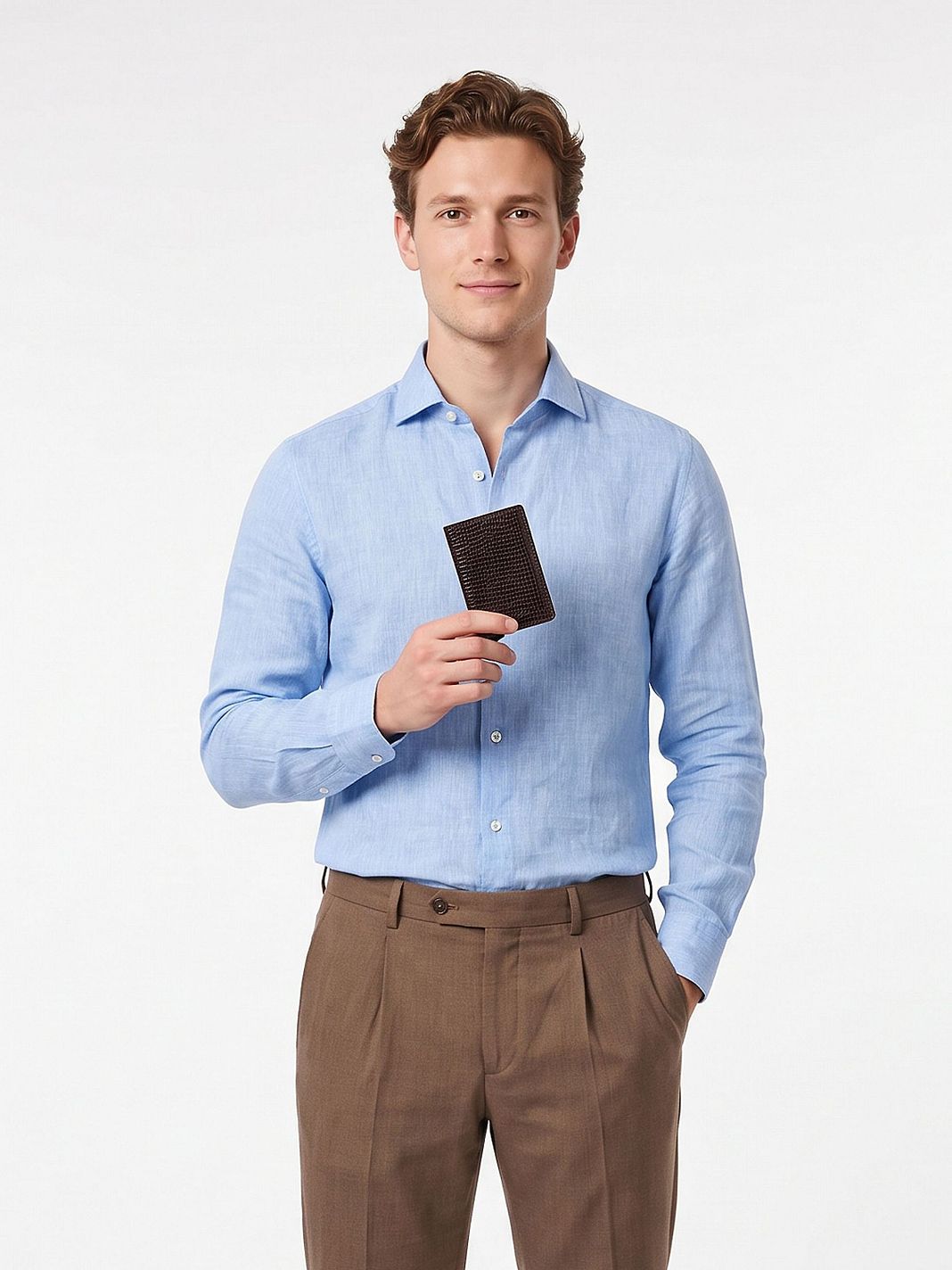 Secrid Slimwallet Cartera Piel natural 6 cm