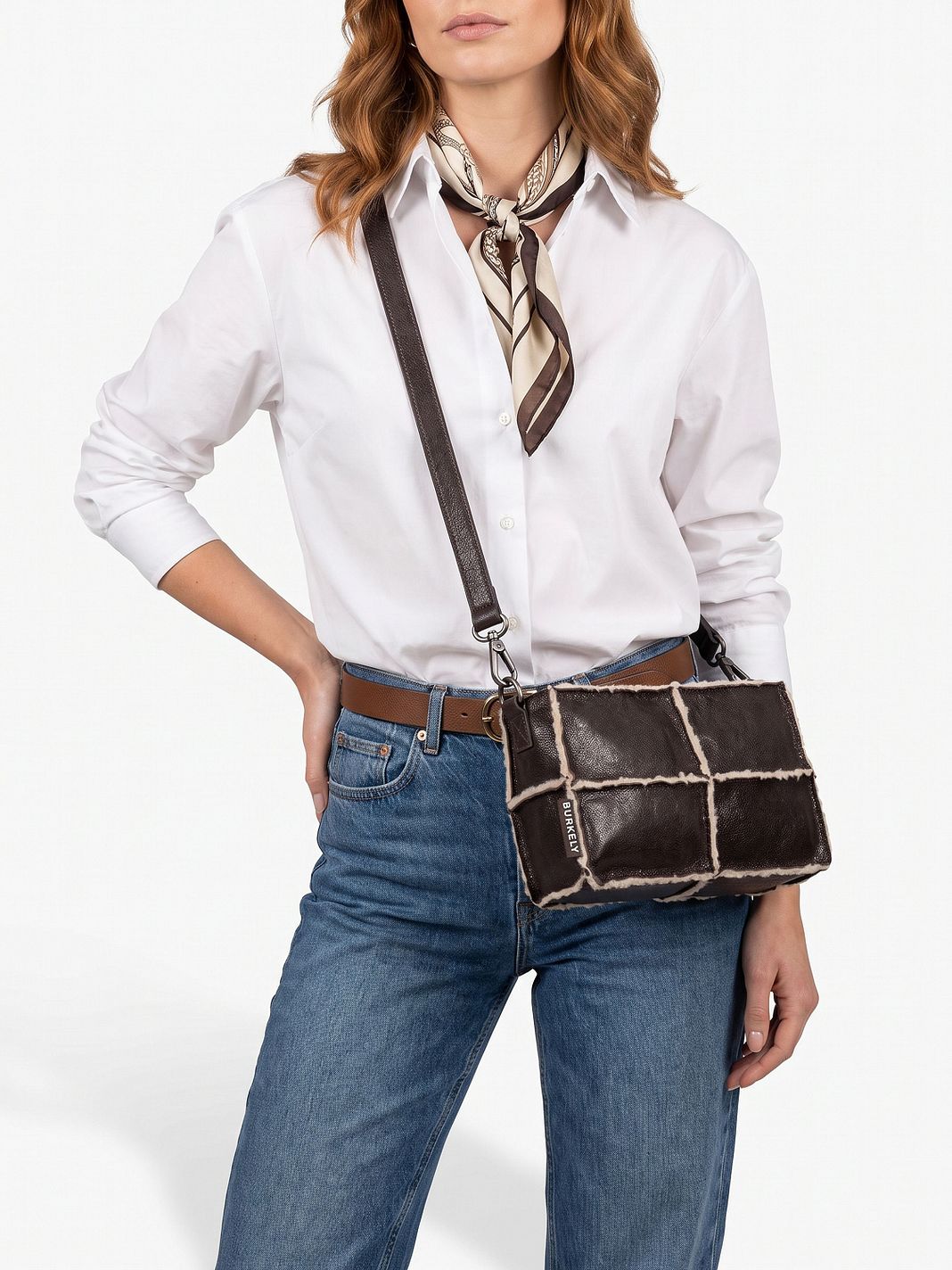 Burkely Lana Crossbody-väska Läder 23.5 cm