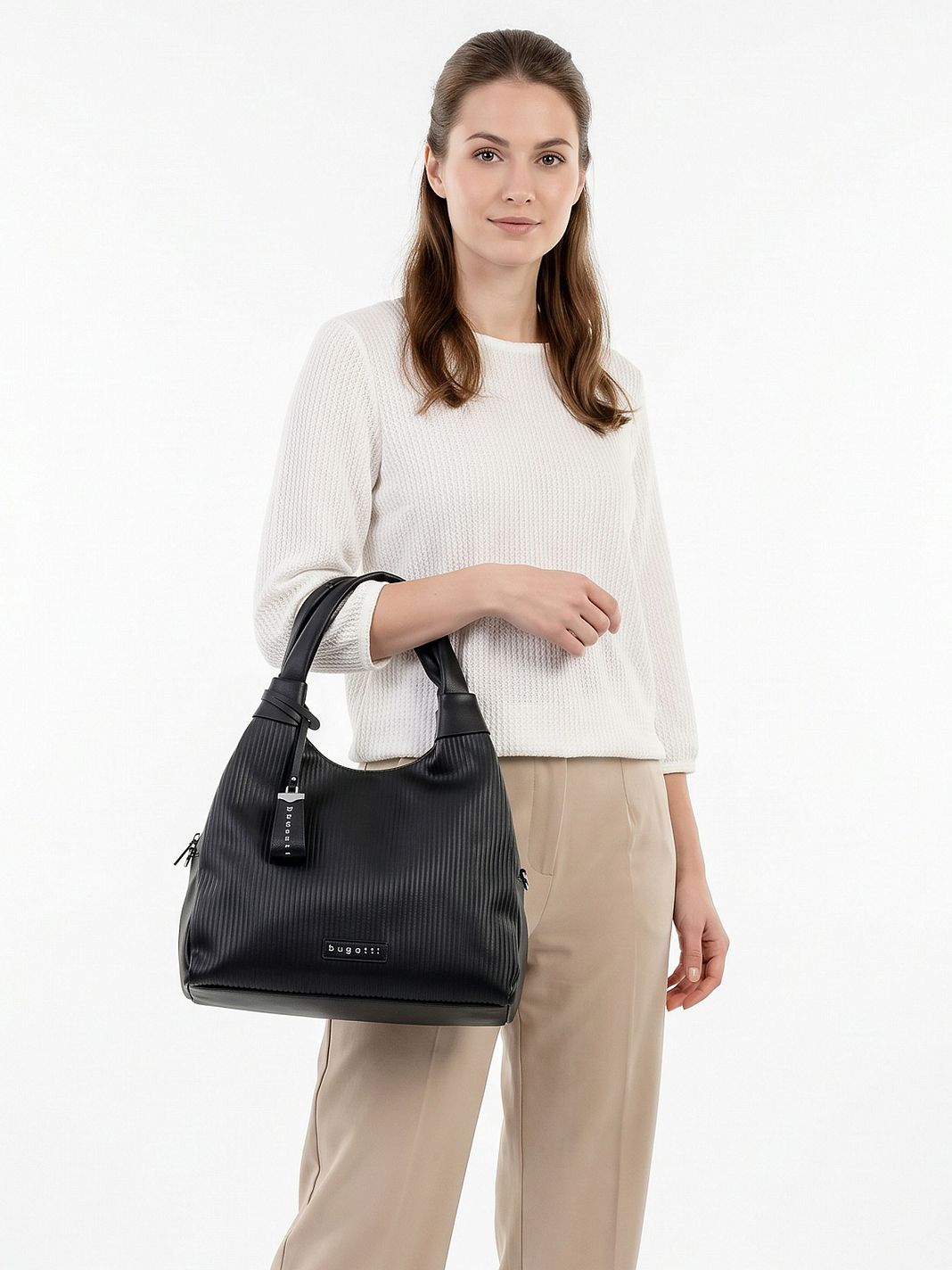 bugatti Ria Bolsa de hombro M 34 cm