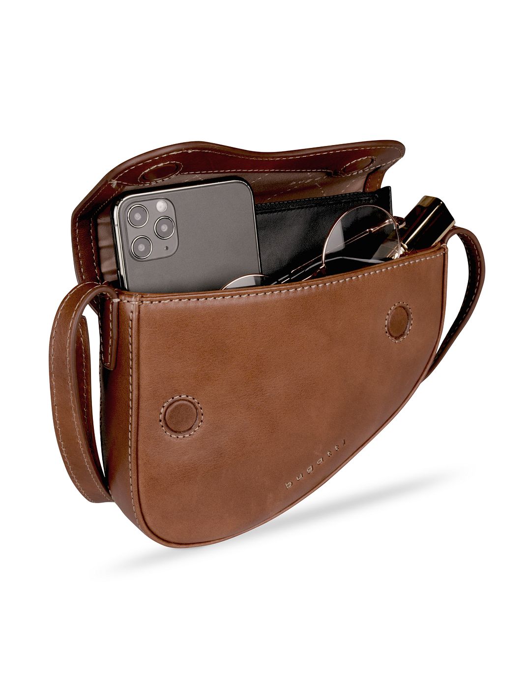 bugatti Sadie Bolsa de hombro S Piel natural 20 cm