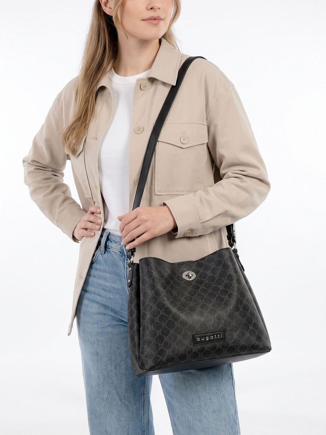 bugatti Jona Bolsa de hombro 27 cm