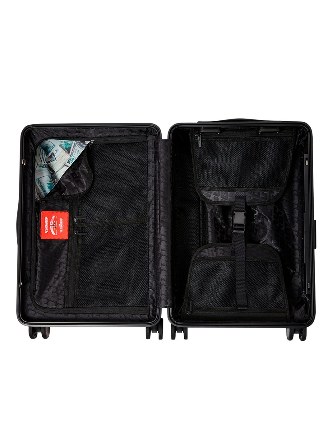 Sprayground Blacked Out 4 ruote Trolley cabina 54.5 cm Sprayground Blacked Out 4 ruote Trolley cabina 54.5 cm