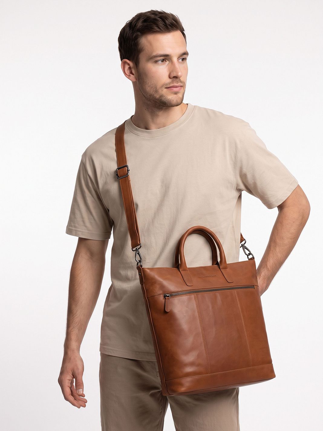 The Chesterfield Brand Westbrook Borsa a spalla Vera Pelle 34 cm Vano porta PC The Chesterfield Brand Westbrook Borsa a spalla Vera Pelle 34 cm Vano porta PC