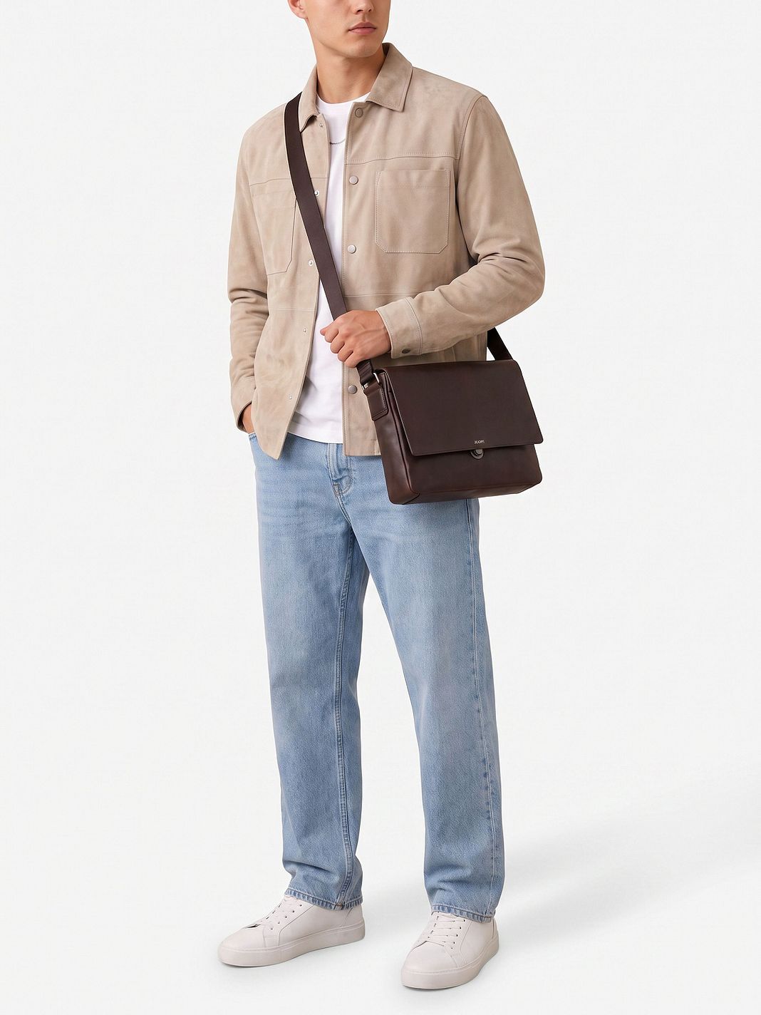 Joop! Cerratano Janis Messaggero Vera Pelle 35 cm Joop! Cerratano Janis Messaggero Vera Pelle 35 cm