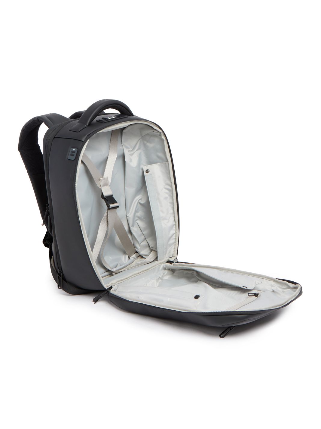 Piquadro Zaino da viaggio Rover con scomparto per laptop da 40 cm e protezione RFID Piquadro Zaino da viaggio Rover con scomparto per laptop da 40 cm e protezione RFID