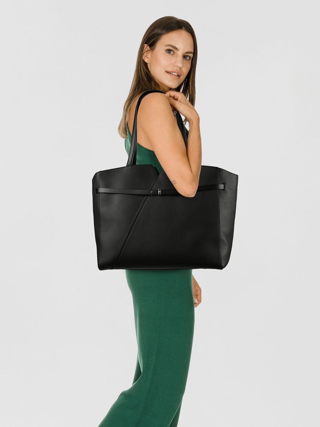 Boss Boss Revers Borsa shopper Vera Pelle 37 cm Vano porta PC Boss Boss Revers Borsa shopper Vera Pelle 37 cm Vano porta PC