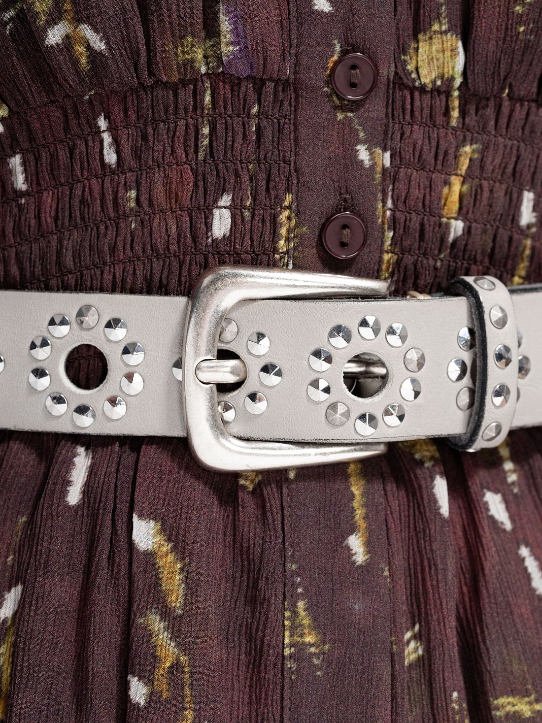 b.belt Cintura con borchie Vera Pelle b.belt Cintura con borchie Vera Pelle