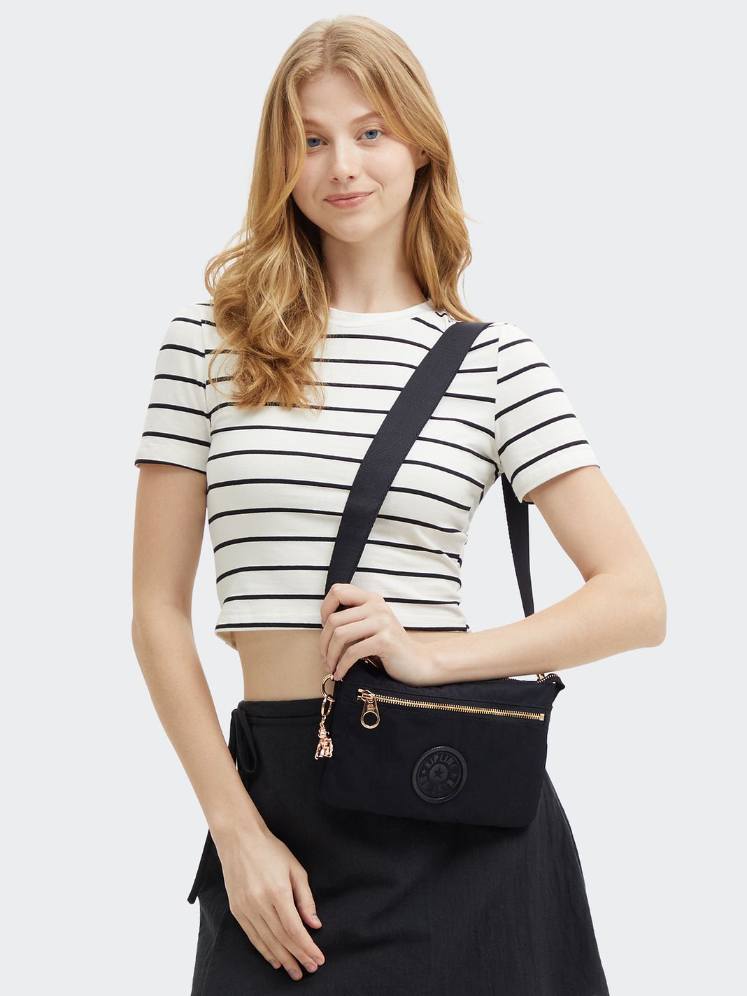 Kipling Charm Riri Zip Borsa a tracolla 24 cm Kipling Charm Riri Zip Borsa a tracolla 24 cm