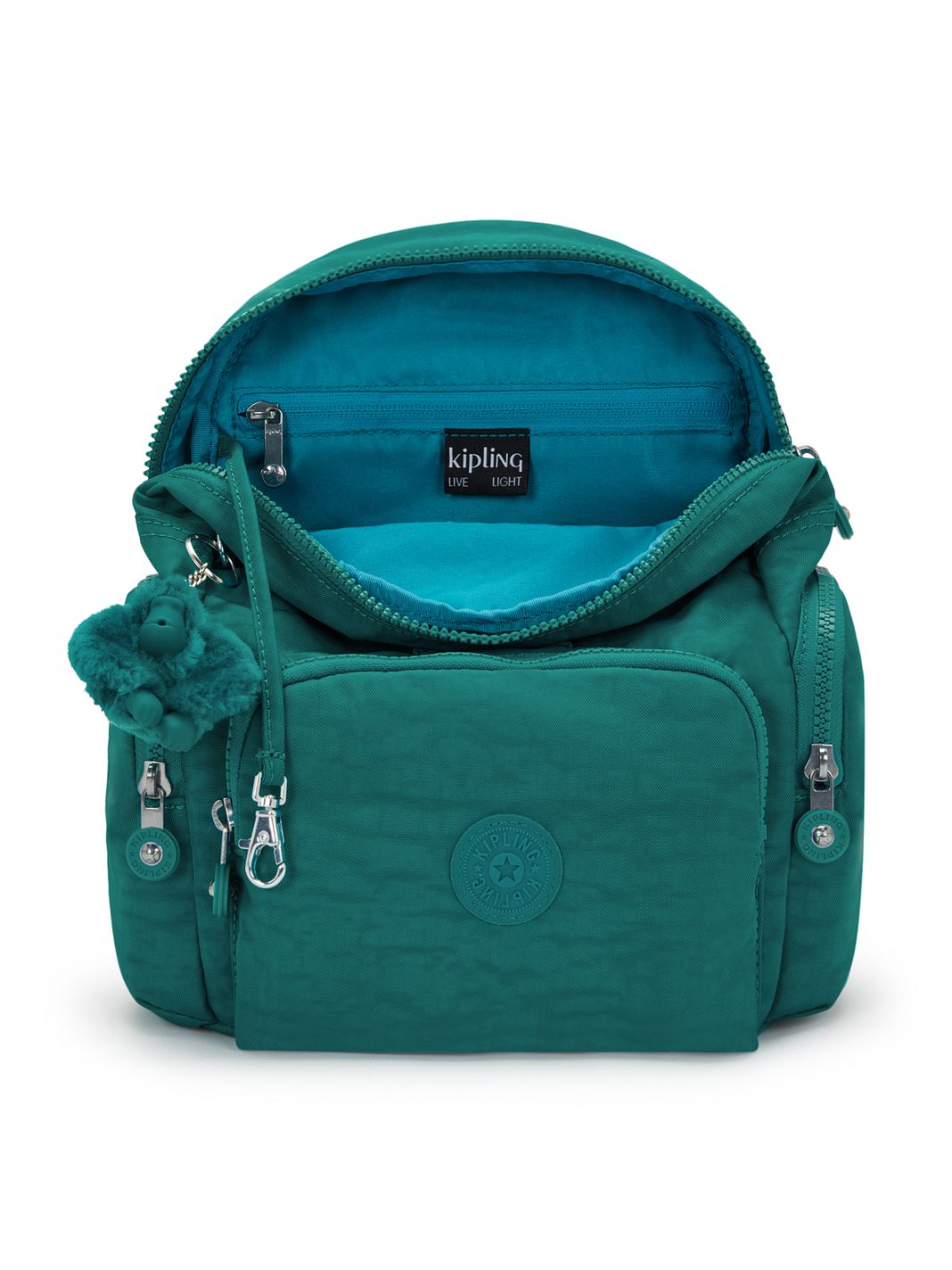 Kipling Basic City Zip Mini Bolsos mochila 29 cm Kipling Basic City Zip Mini Bolsos mochila 29 cm