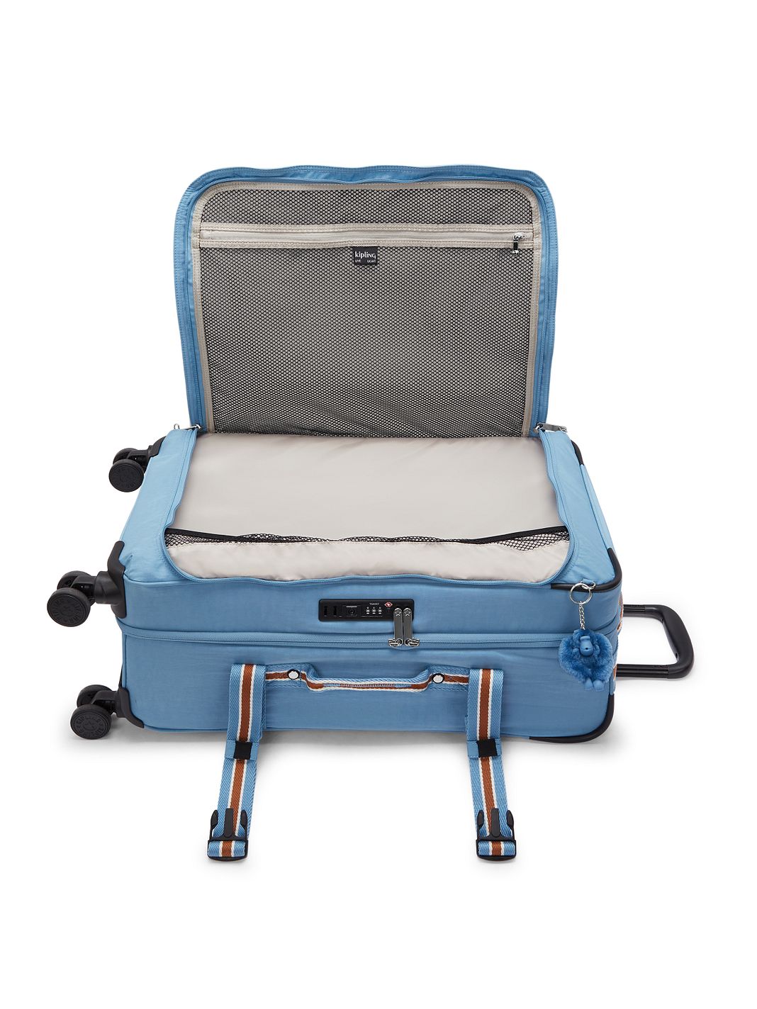 Kipling Basic Spontaneous 4 ruote Carrello M 66 cm Kipling Basic Spontaneous 4 ruote Carrello M 66 cm