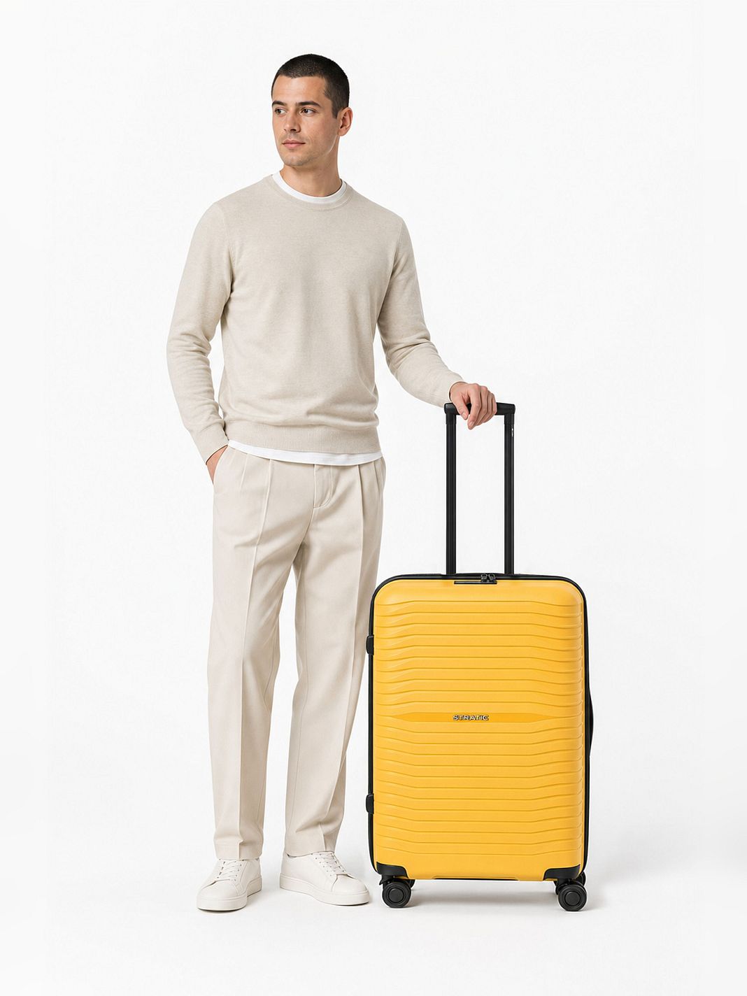 Stratic Shine 4 ruedas Trolley 66 cm Con asa expansible Stratic Shine 4 ruedas Trolley 66 cm Con asa expansible