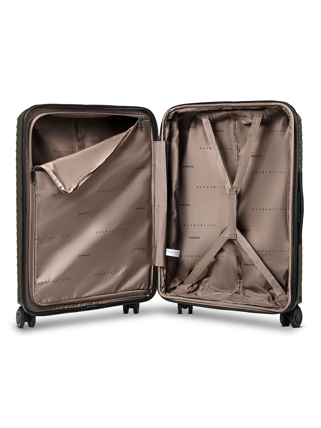 Stratic Shine 4 ruedas Trolley 66 cm Con asa expansible Stratic Shine 4 ruedas Trolley 66 cm Con asa expansible