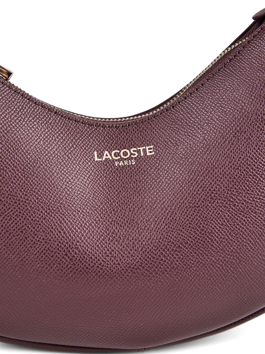 Lacoste Core Essentials Champs Elysees Bolsa de hombro S Piel natural 24 cm