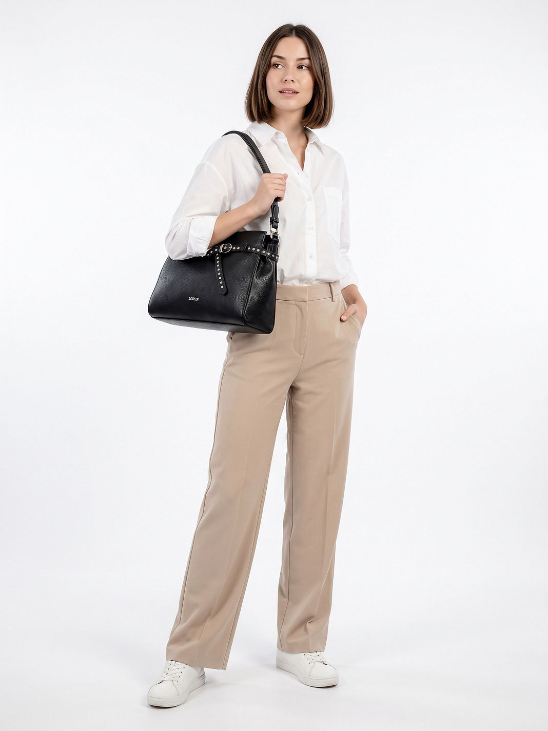 L.CREDI Salley Bolsa de hombro 31 cm L.CREDI Salley Bolsa de hombro 31 cm