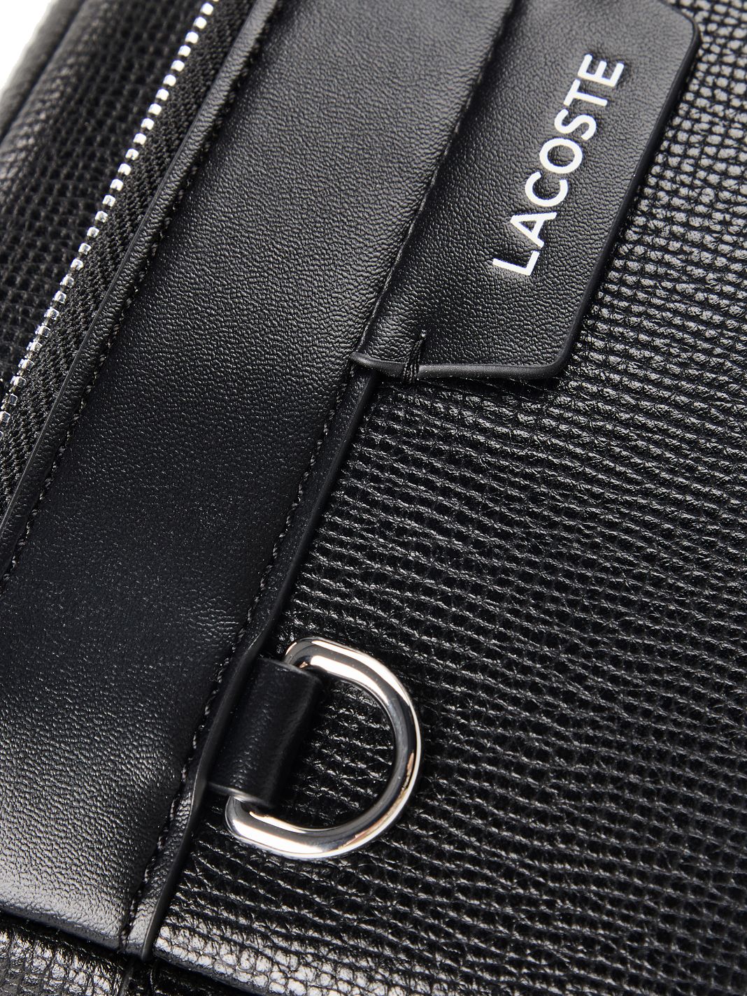 Lacoste Ossian Borsa a tracolla Vera Pelle 19 cm Lacoste Ossian Borsa a tracolla Vera Pelle 19 cm