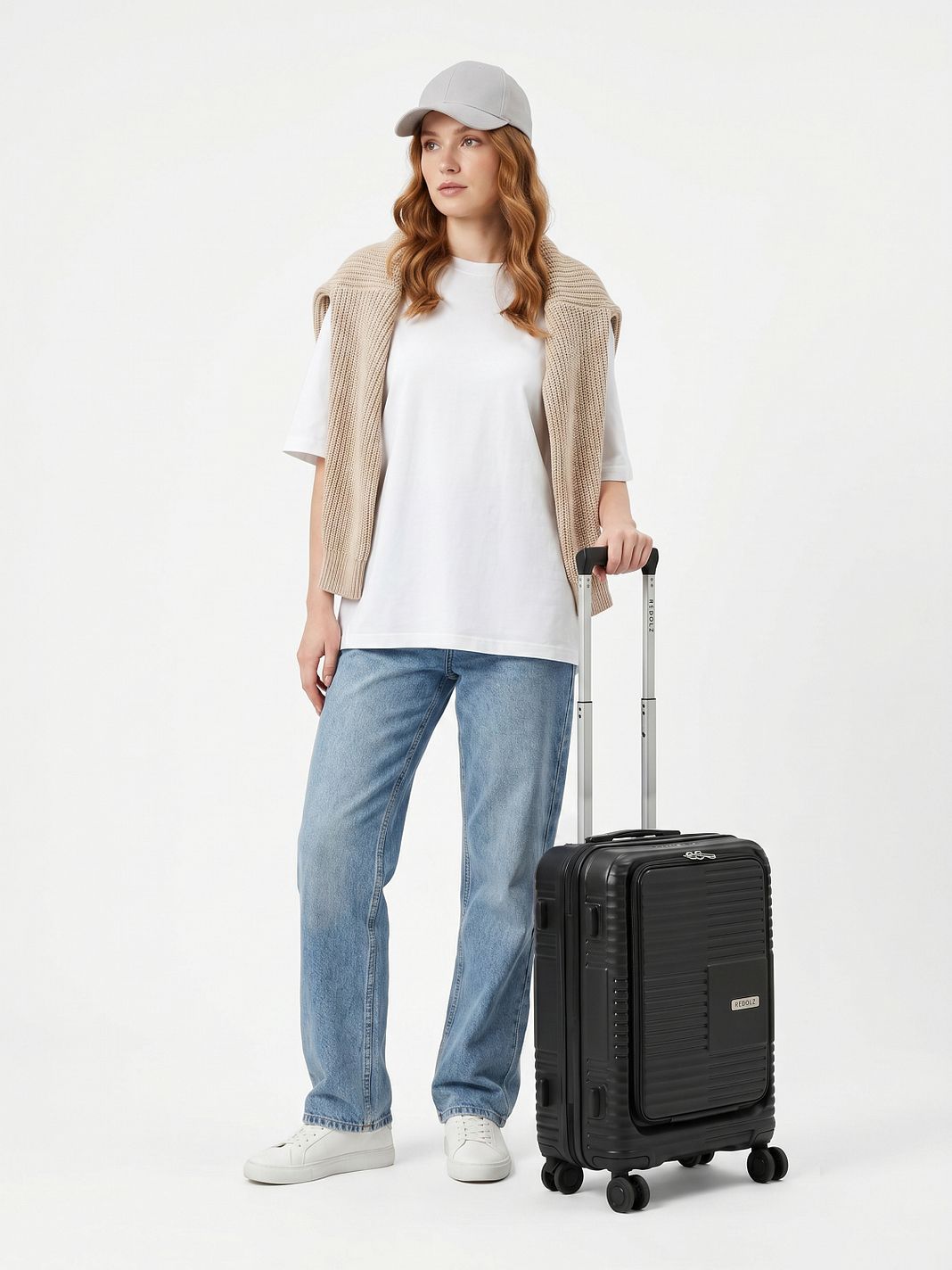 Redolz Essentials 17 2.0 4 ruedas Maleta de cabina 55 cm Compartimento para el portátil Con asa expansible Redolz Essentials 17 2.0 4 ruedas Maleta de cabina 55 cm Compartimento para el portátil Con asa expansible