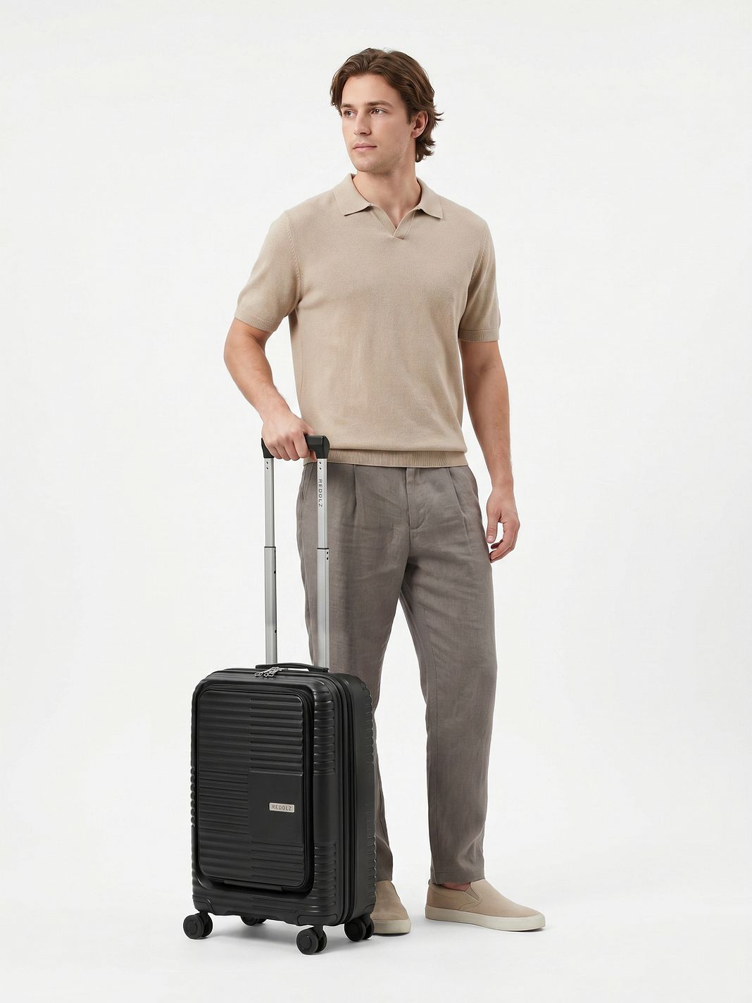 Redolz Essentials 17 2.0 4 ruedas Maleta de cabina 55 cm Compartimento para el portátil Con asa expansible Redolz Essentials 17 2.0 4 ruedas Maleta de cabina 55 cm Compartimento para el portátil Con asa expansible