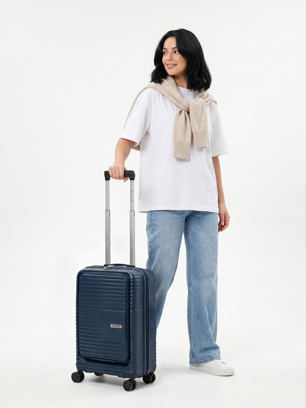 Redolz Essentials 17 2.0 4 ruedas Maleta de cabina 55 cm Compartimento para el portátil Con asa expansible Redolz Essentials 17 2.0 4 ruedas Maleta de cabina 55 cm Compartimento para el portátil Con asa expansible
