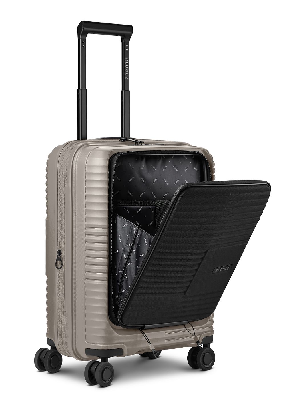 Redolz Essentials 17 2.0 4 ruedas Maleta de cabina 55 cm Compartimento para el portátil Con asa expansible