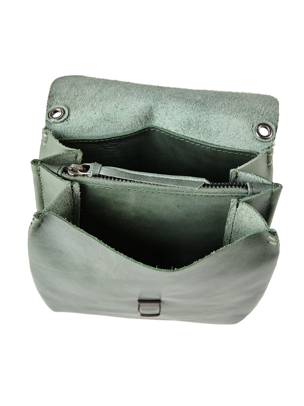 Harold's Fold Mini Borsa Borsa a tracolla Vera Pelle 17 cm