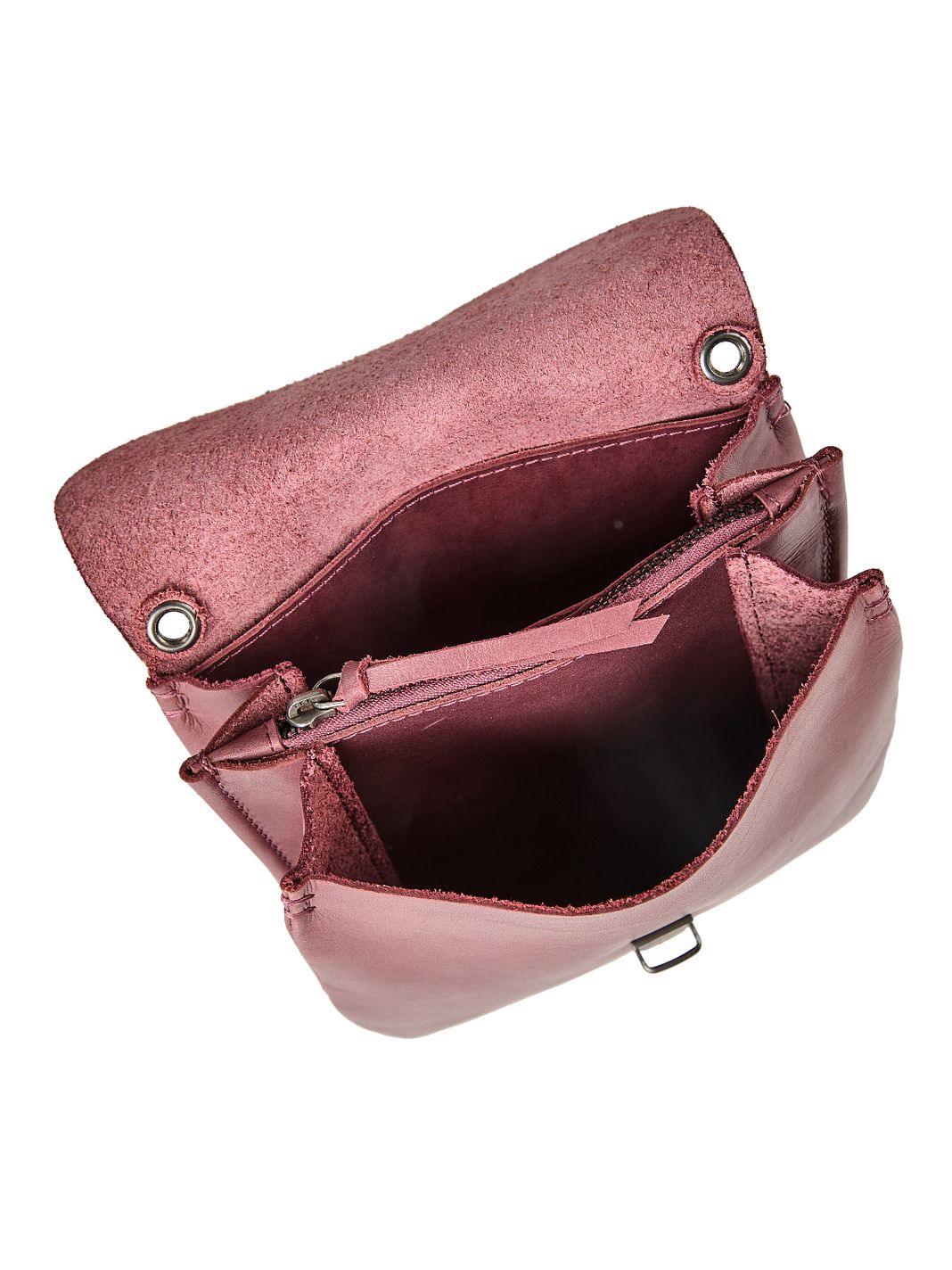 Harold's Fold Mini Borsa Borsa a tracolla Vera Pelle 17 cm