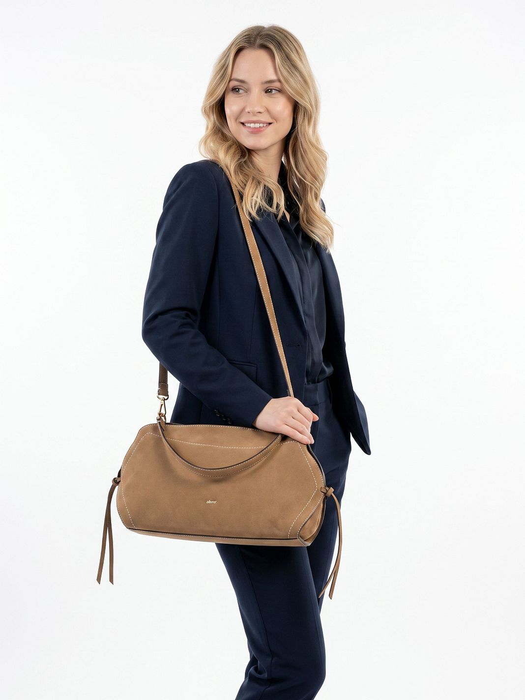 abro Necessity Borsa a spalla Vera Pelle 40 cm abro Necessity Borsa a spalla Vera Pelle 40 cm
