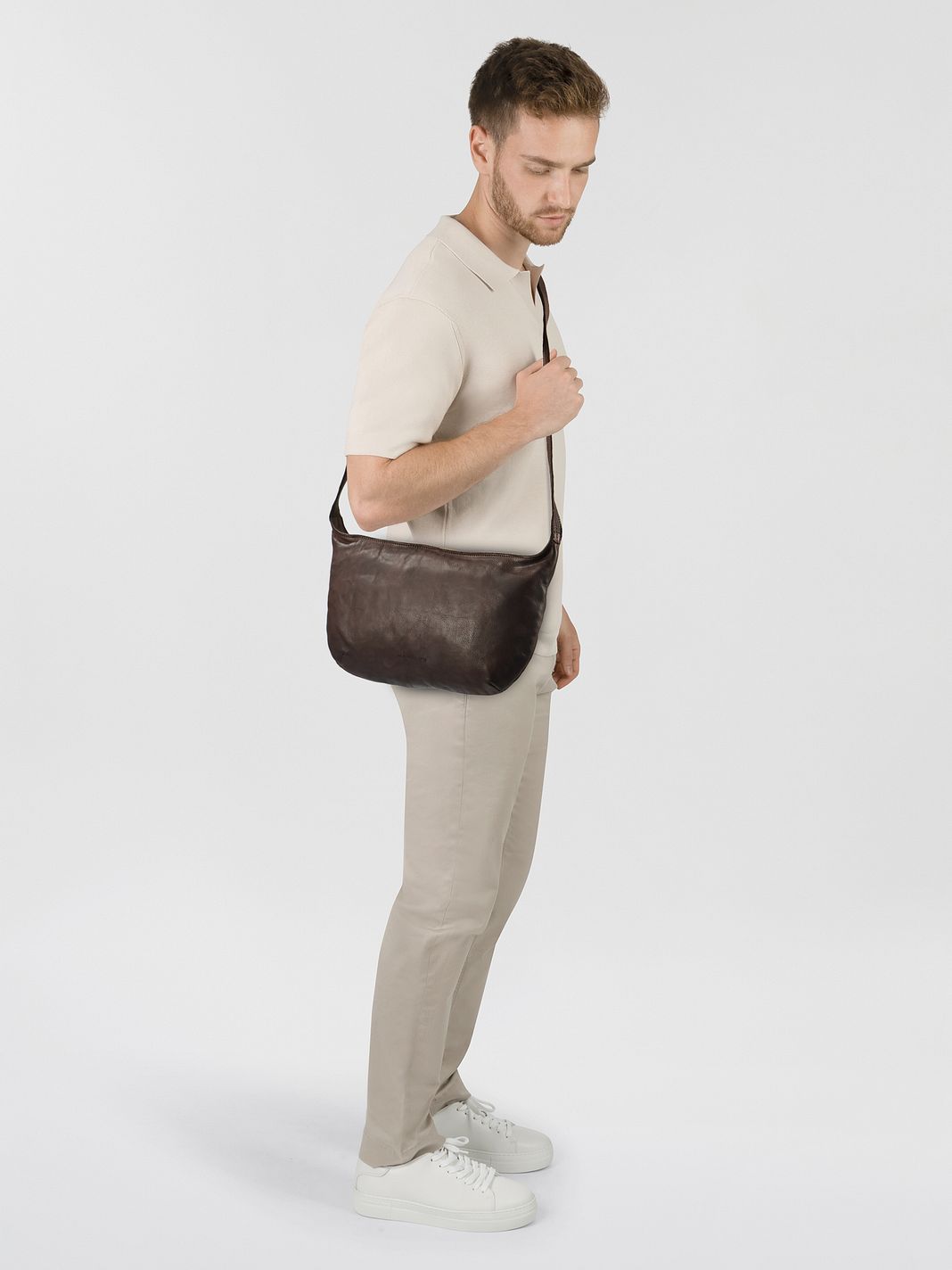 Harold's Submarine Crossbody taske S Læder 37 cm