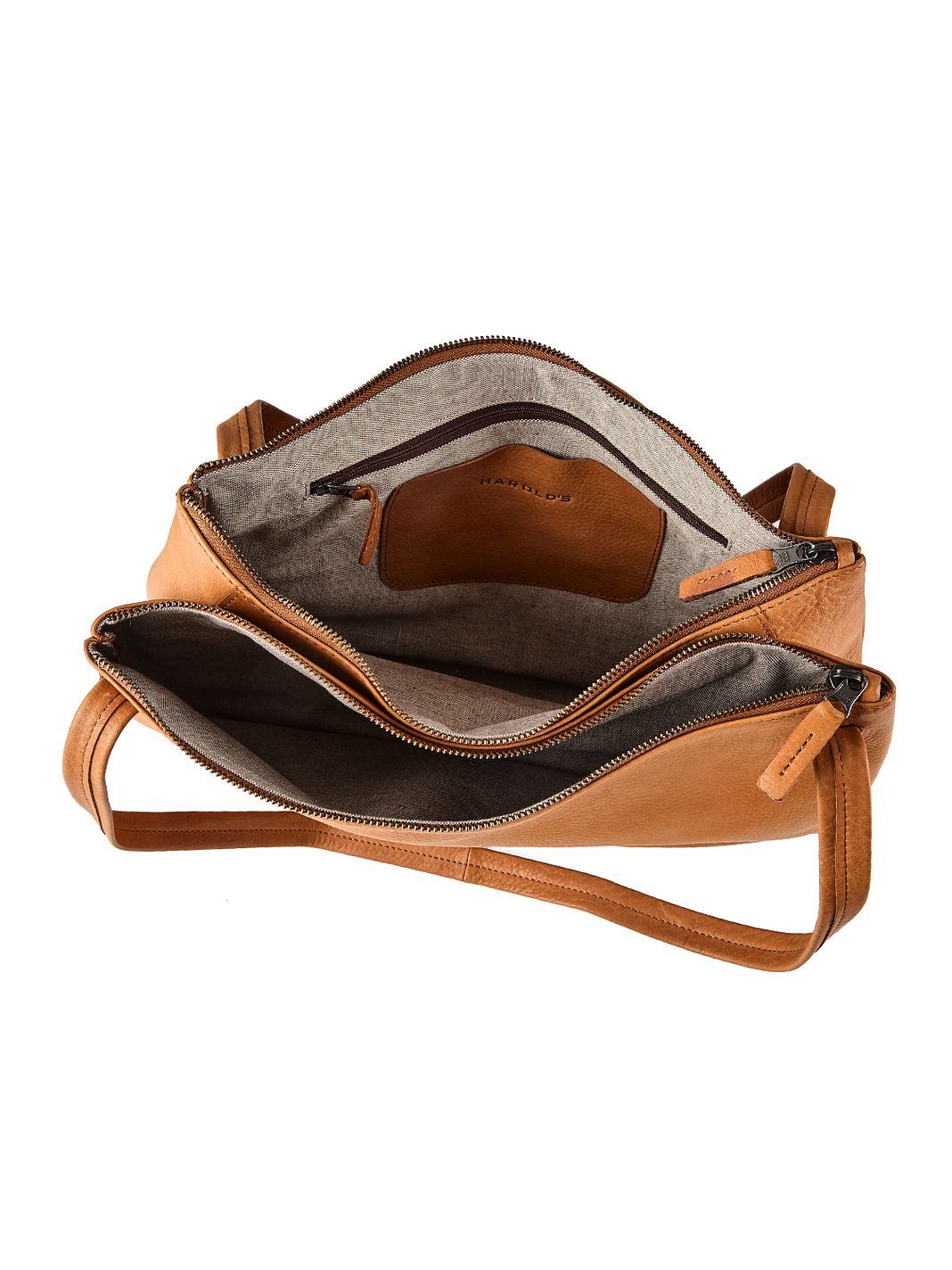 Harold's Cufu Borsa a spalla Vera Pelle 38 cm