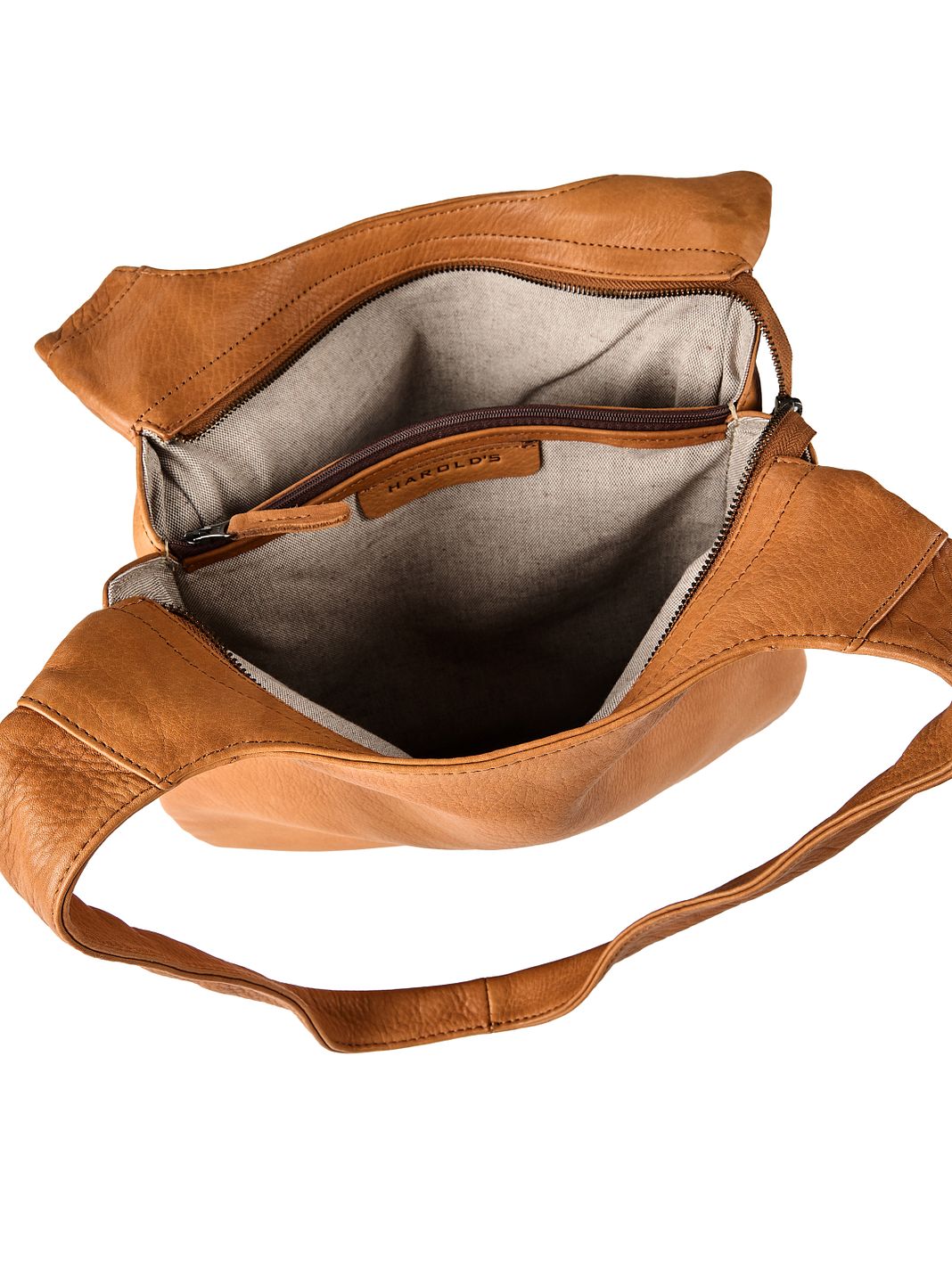 Harold's Cufu Borsa a spalla Vera Pelle 34 cm Harold's Cufu Borsa a spalla Vera Pelle 34 cm