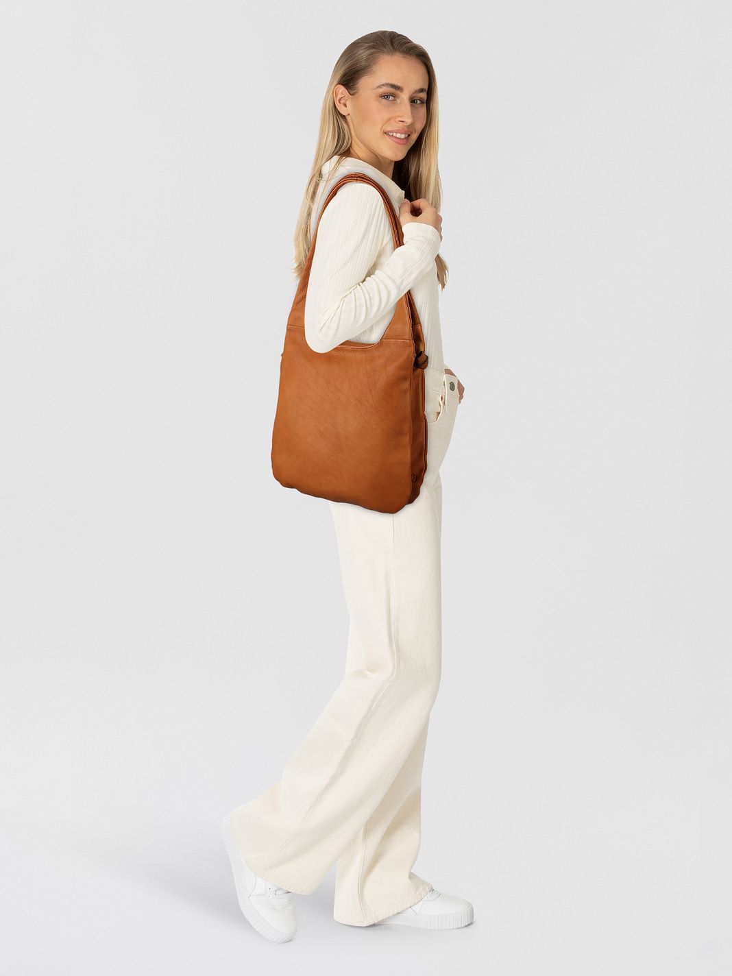 Harold's Cufu Borsa a spalla Vera Pelle 34 cm Harold's Cufu Borsa a spalla Vera Pelle 34 cm