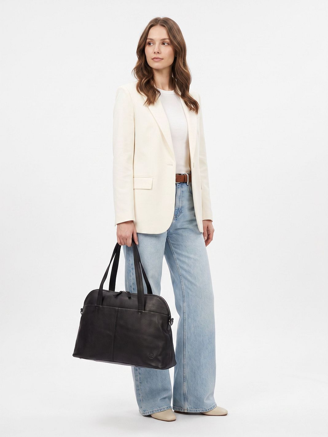 Harold's Scraper Borsa da viaggio Weekender Vera Pelle 51 cm Harold's Scraper Borsa da viaggio Weekender Vera Pelle 51 cm