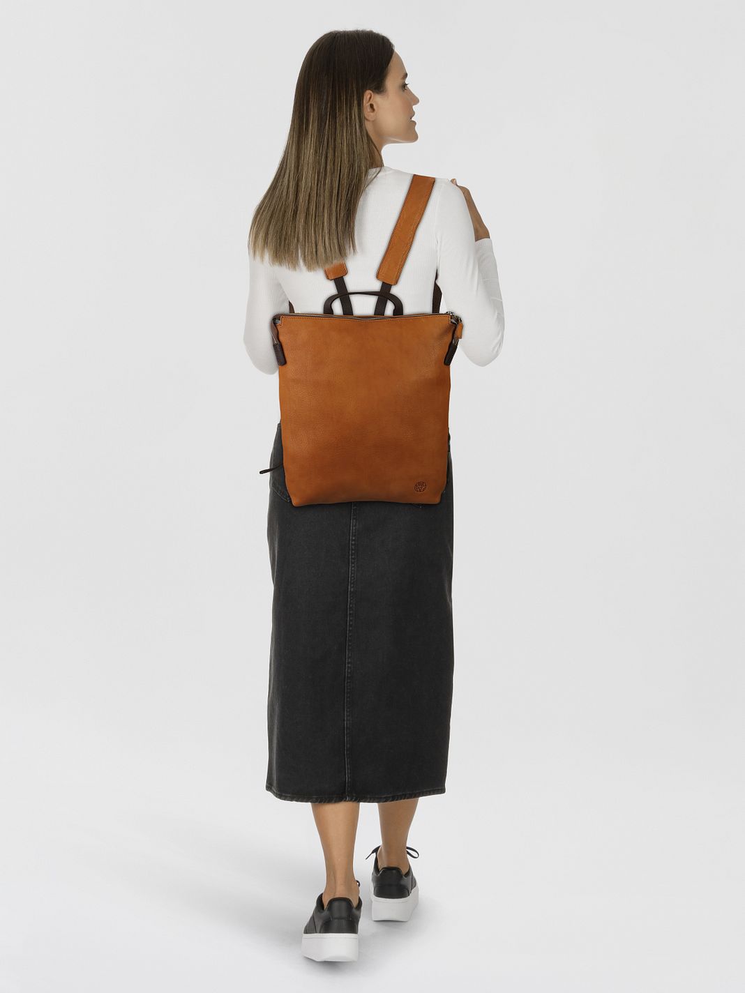 Harold's CHAZA Zaino da giorno Vera Pelle 35.5 cm
