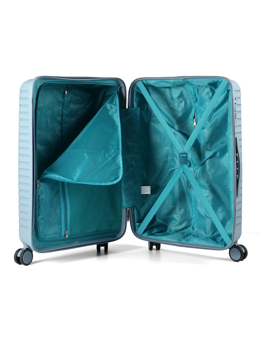 Benzi 5820 4 ruote Set di valigie 3 pezzi