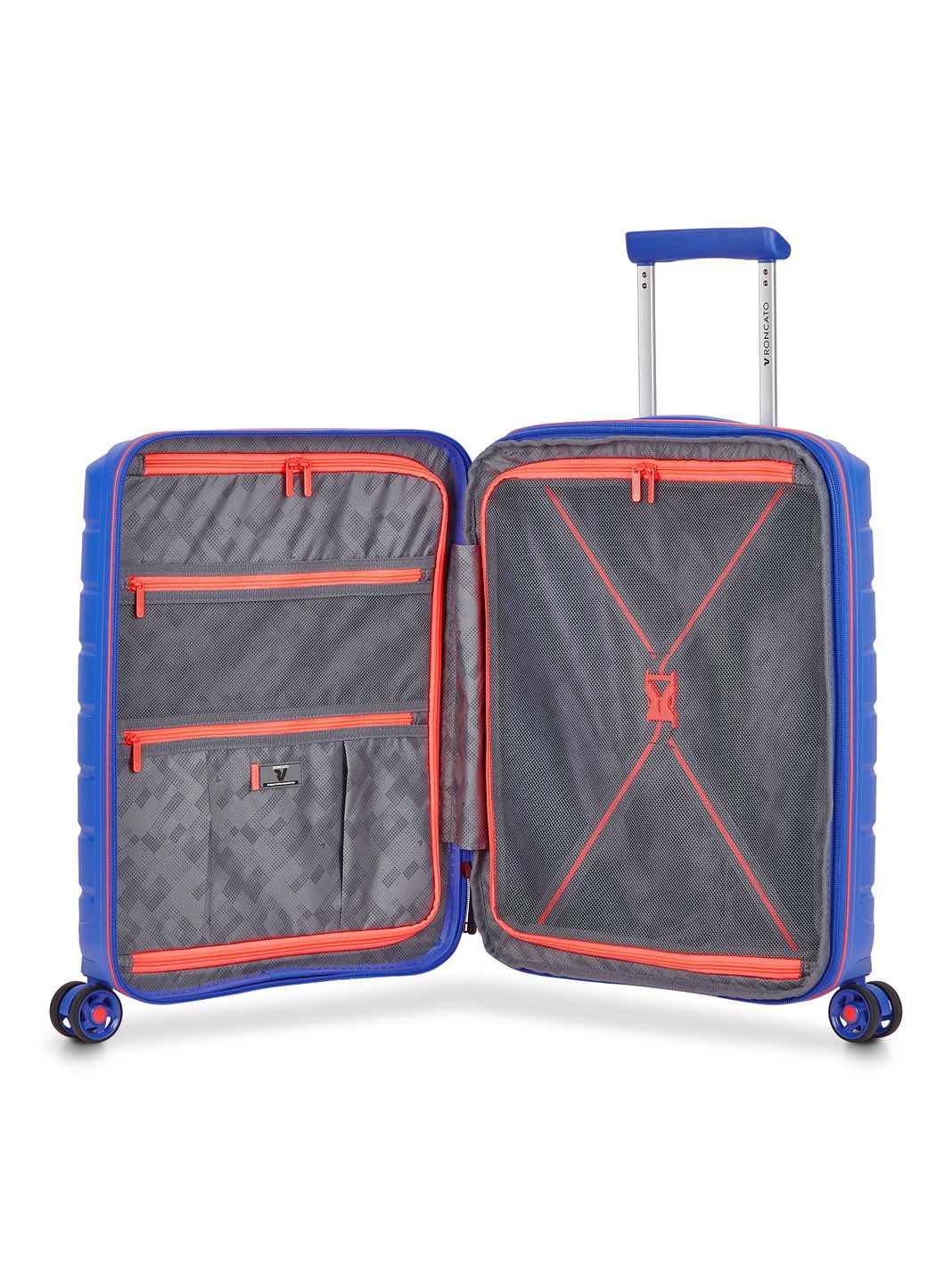 Roncato B-Flying Move 4 ruote Trolley cabina 55 cm espandibile Roncato B-Flying Move 4 ruote Trolley cabina 55 cm espandibile