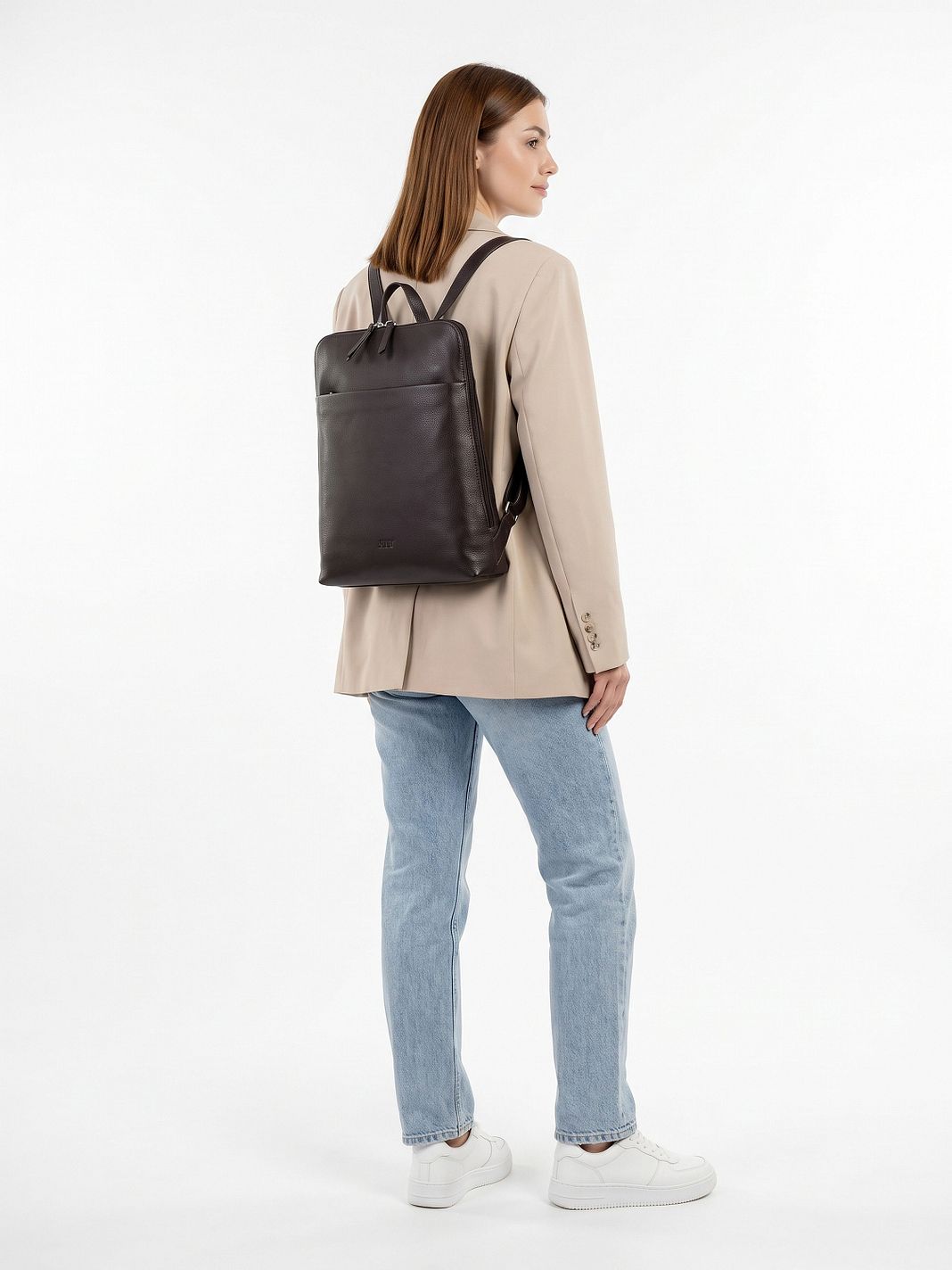 Jost Lysa Dagsryggsäckar Läder 36 cm Laptopfack