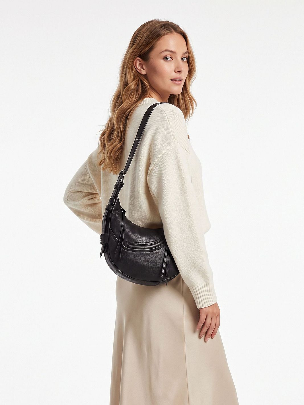 Liebeskind Luna II Borsa a spalla S Vera Pelle 32 cm