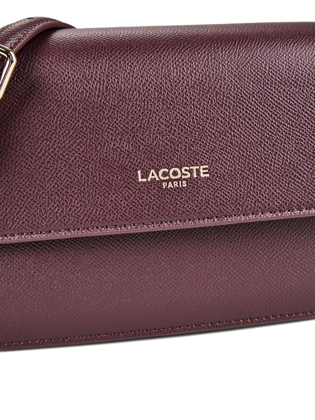 Lacoste Champs Elysees Borsa a spalla Vera Pelle 21 cm Lacoste Champs Elysees Borsa a spalla Vera Pelle 21 cm