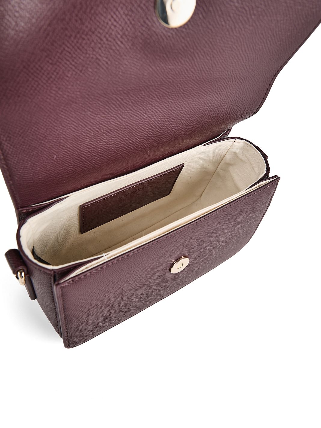 Lacoste Champs Elysees Borsa a spalla Vera Pelle 21 cm Lacoste Champs Elysees Borsa a spalla Vera Pelle 21 cm