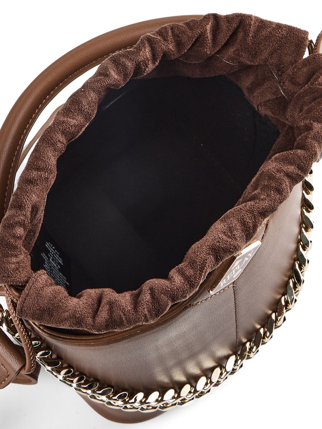 Replay Bucket bag Läder 20 cm