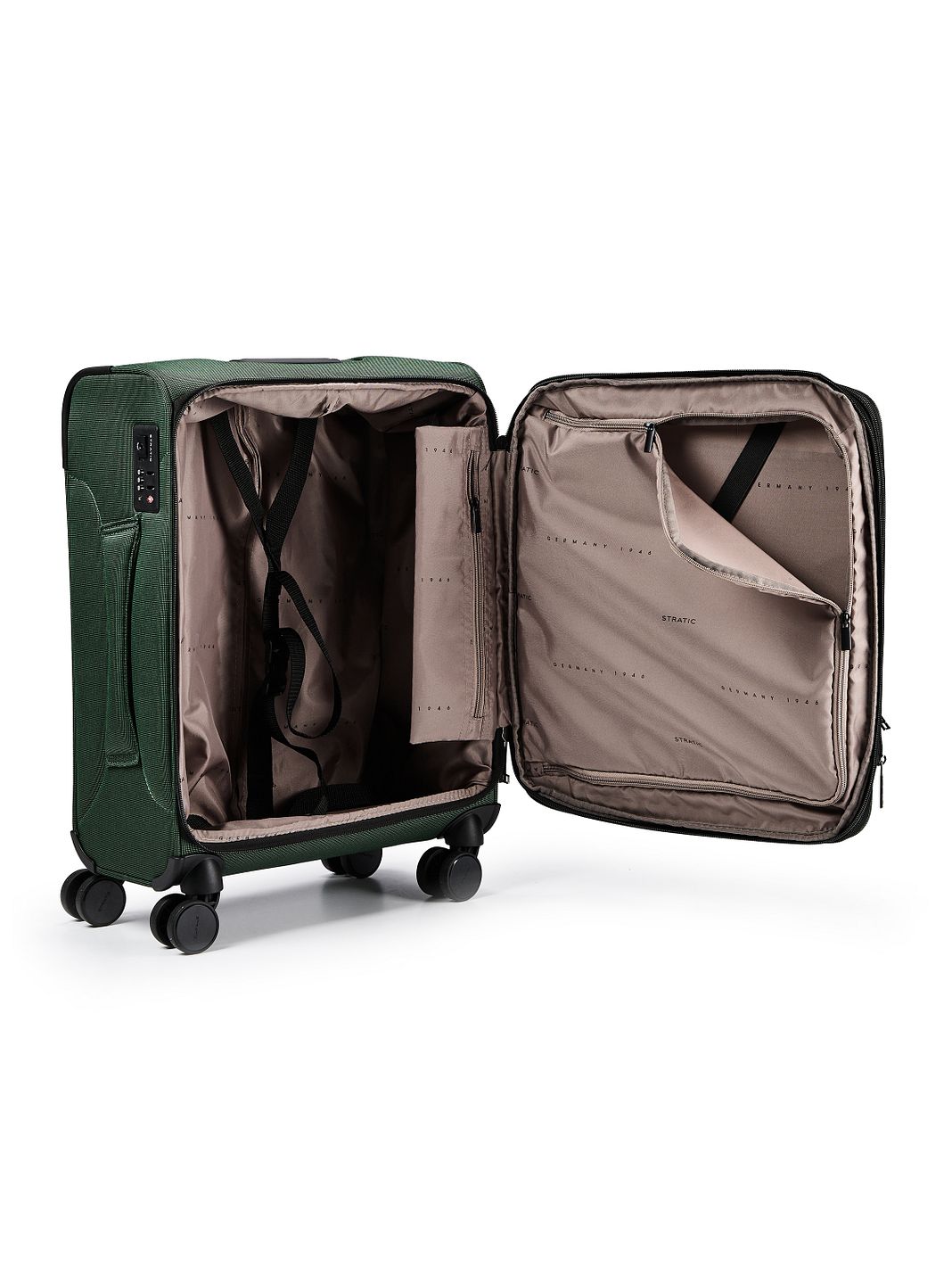 Stratic Bendigo Light + 4 ruote Trolley cabina 54 cm espandibile Stratic Bendigo Light + 4 ruote Trolley cabina 54 cm espandibile