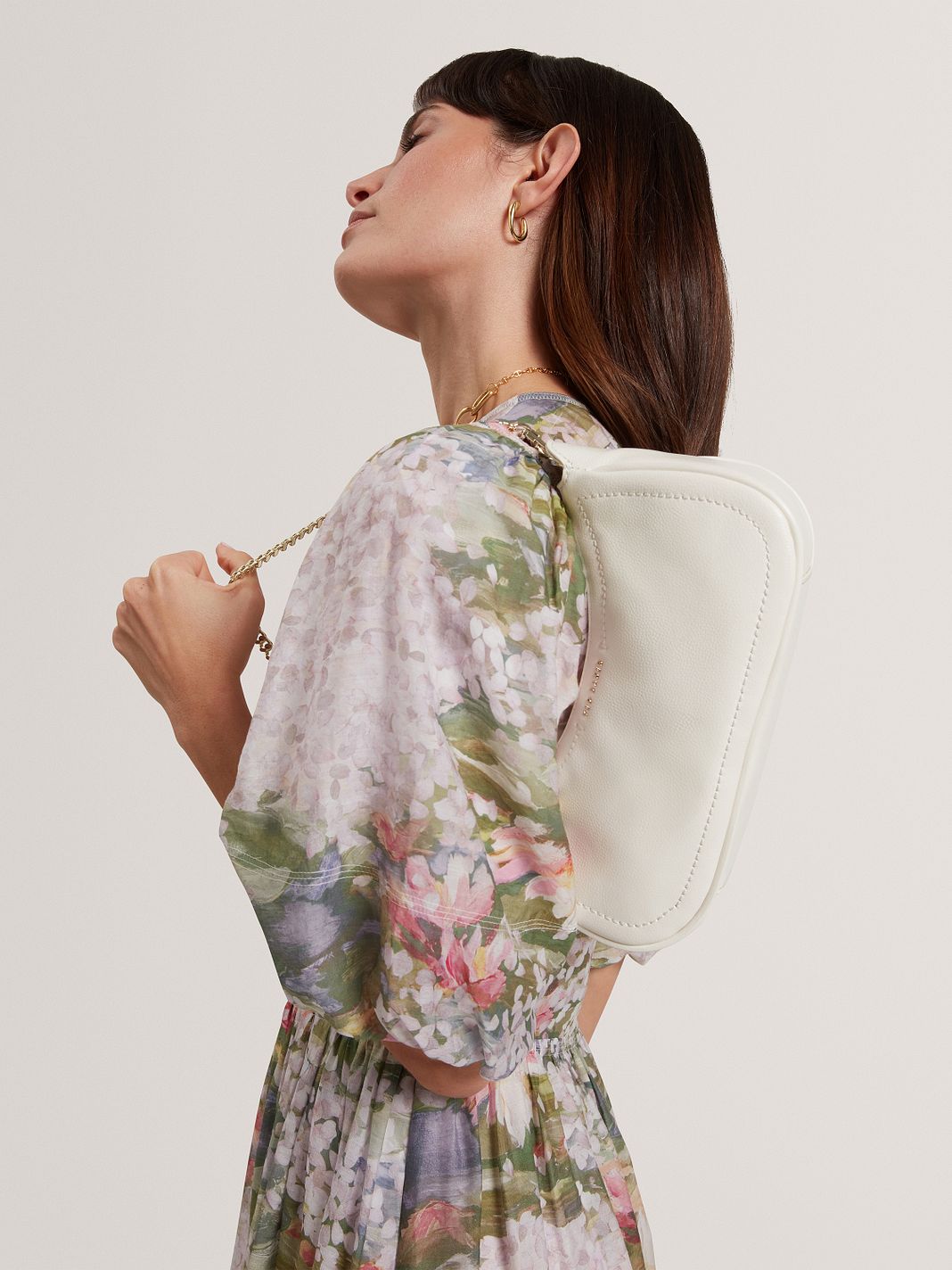 Ted Baker Laarna Borsa a spalla Vera Pelle 25 cm Ted Baker Laarna Borsa a spalla Vera Pelle 25 cm