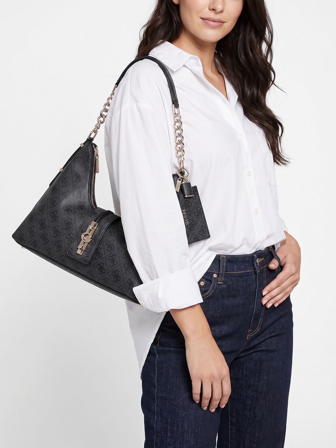 Guess Yvonne Olkalaukku 33 cm