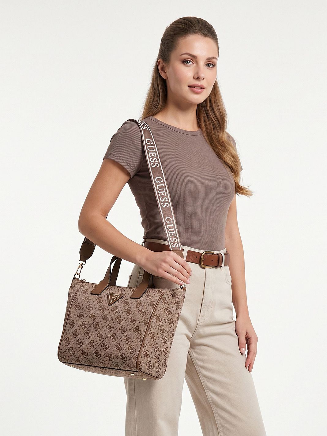 Guess Adrian Håndtaske S 35 cm