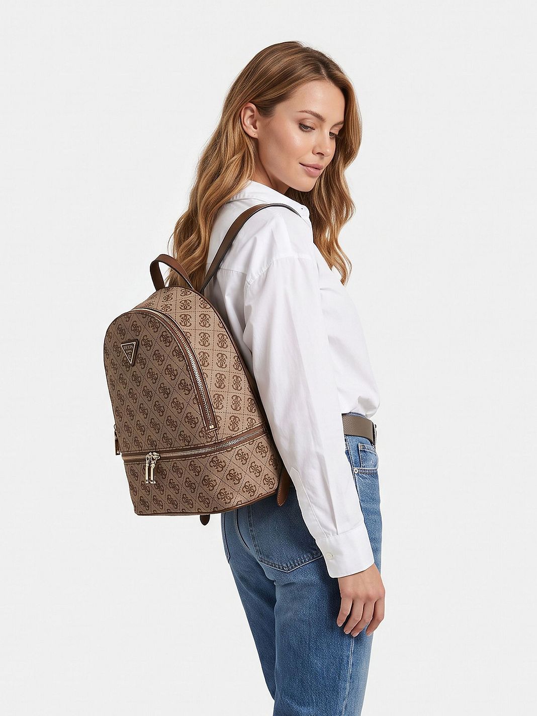 Guess Adrian Stadsryggsäck M 33 cm
